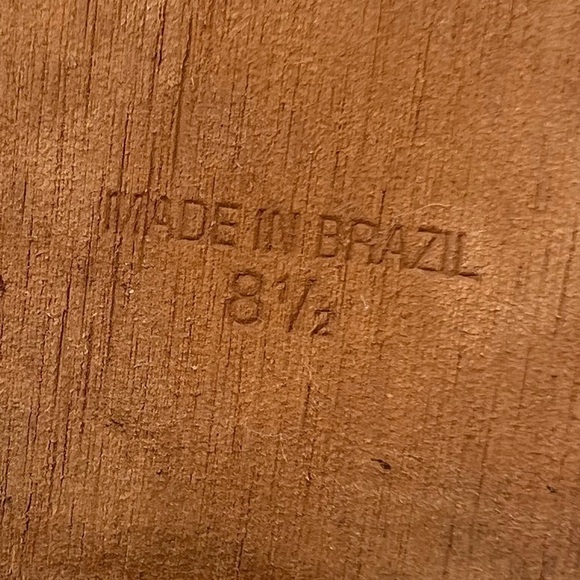 Madewell Taupe Block Heel Pointed Toe Ankle Booties Size 8 1/2 Women’s - Picture 4 of 10